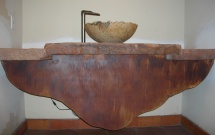 Rusted Sink Skirt BT1030