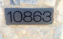 Modern Contemporary Address Number AN1001