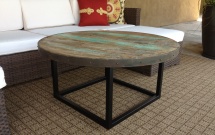Round Steel Framed Table  OF8990